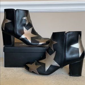 ASOS STAR ANKLE BOOTIES